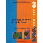SVT Sciences de la vie et de la terre -3éme année Secondaire (Lettres)