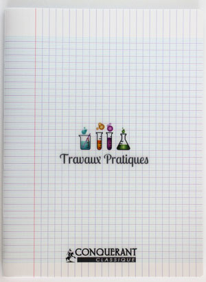 Cahier Travaux Pratiques  24*32cm 96 Pages 90g CONQUERANT