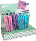 Stylos à encre gel couleurs assorties APLI – Image 2