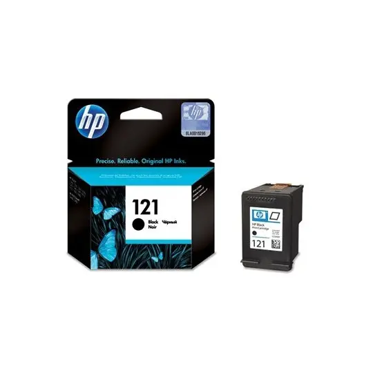 121 N Cartouche 121 Noir HP – Image 1