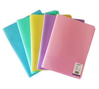 Portes Documents Pastel 20 Vues PURPLE - Bleu Pastel
