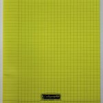 Cahier 21×29.7 Couverture Jaune 192P Grands Carreaux 90g Calligraphe