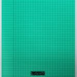 Cahier 21×29.7 Couverture Vert 192P Grands Carreaux 90g Calligraphe