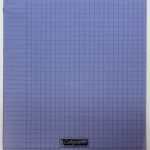 Cahier 21×29.7 Couverture Violet 192P Grands Carreaux 90g Calligraphe