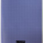 Cahier Ligne 8000 polypro 24*32 96P 90g Violet Calligraphe