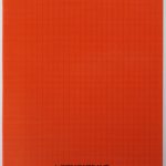 Cahier Classique 24*32 96P 90g Orange CONQUERANT