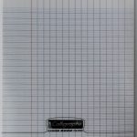 Cahier 17x22 Couverture Transparent 96P Grands Carreaux 90G Calligraphe