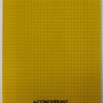 Cahier Piqûre CONQUERANT 21x29.7 192Pages 70Gr -Jaune