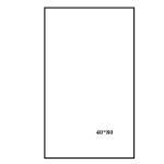 Toile 40*80