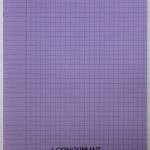 Cahier Classique 24*32 96P 90g Violet Claire CONQUERANT