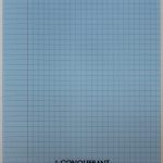 Cahier Classique 24*32 96P 90g Bleu claire CONQUERANT