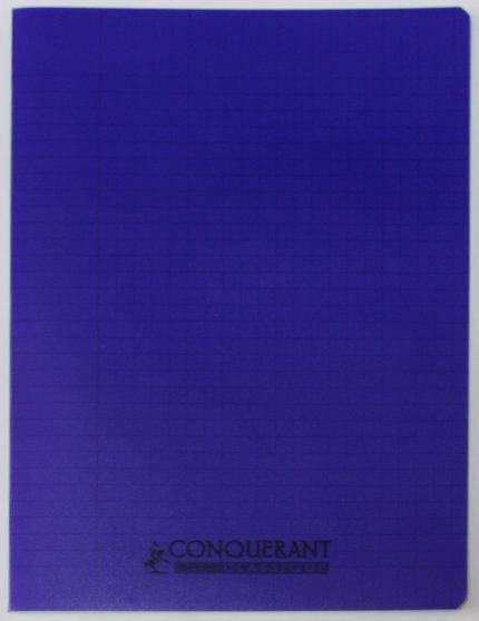 Cahier Classique 24*32 96P 90g Violet CONQUERANT