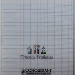 Cahier Travaux Pratiques Classique 17*22 64P 90g CONQUERANT