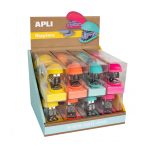 Agrafeuses Fluo Couleurs Fuchsia APLI – Image 2