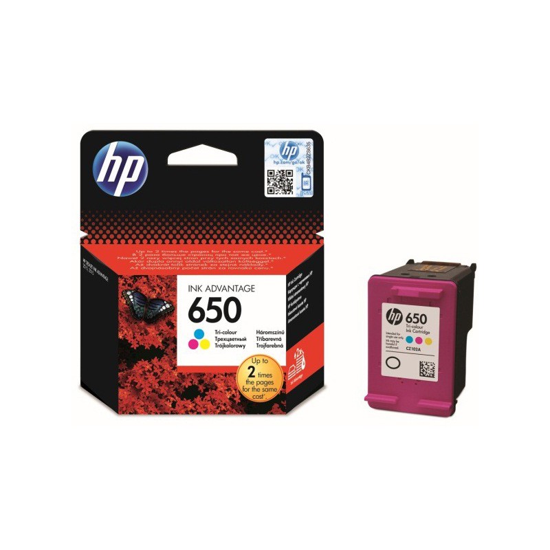 650CC Cartouche 650 Couleur HP – Image 1