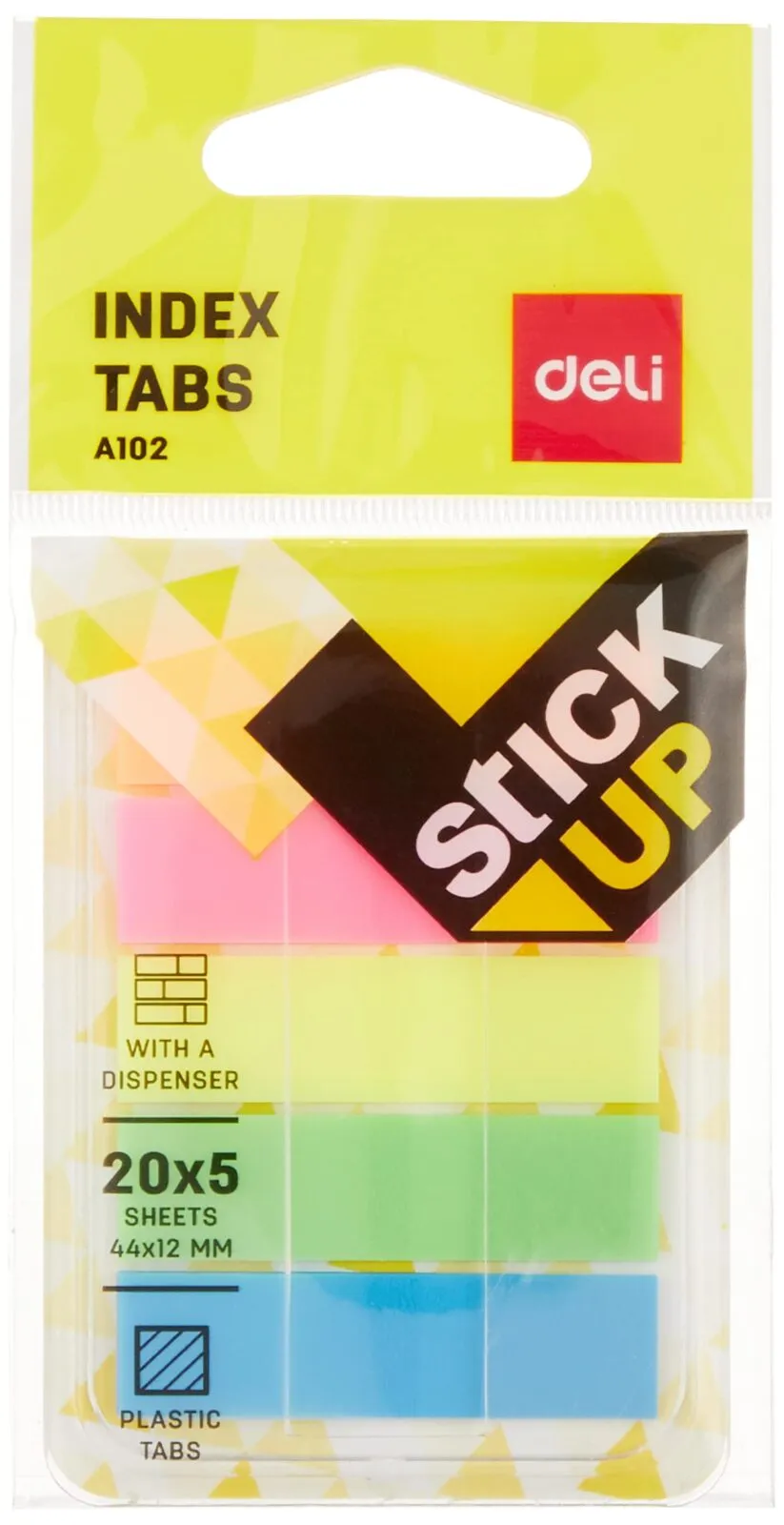 71SbXPJD7HL Stick Index TABS 20 x 5 - A102 DELI – Image 1