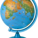 Globe terrestre Illuminé et Rotatif 25 CM TECNODIDATTICA ARCA