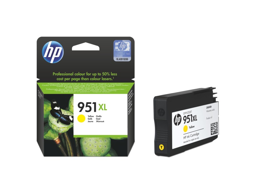 951 Y Cartouche XL 951 Yellow HP – Image 1