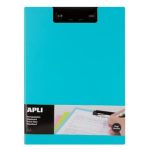 Porte Bloc Double A4 Turquoise  APLI