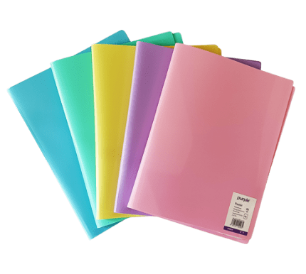 Portes Documents Pastel 100 Vues PURPLE - Violet pastel