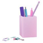 Porte Stylos Rose Pailleté APLI – Image 3