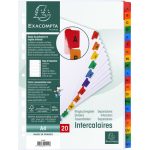 Jeu D’intercalaires carton A-Z, A4 EXACOMPTA