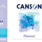 Album Papier Aquarelle Montval A3 270G 12F CANSON