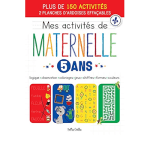 Plus de 150 Activités 2 Planches D'ardoises Effaçables " Mes Activités de Maternelle "