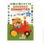 Grosses Gommettes Pour Petites Mains A La Ferme Avec Plus de 130 Gommettes