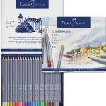 Boîte Aquarelle 24 Couleur Métal Goldfaber Aqua FABER-CASTELL