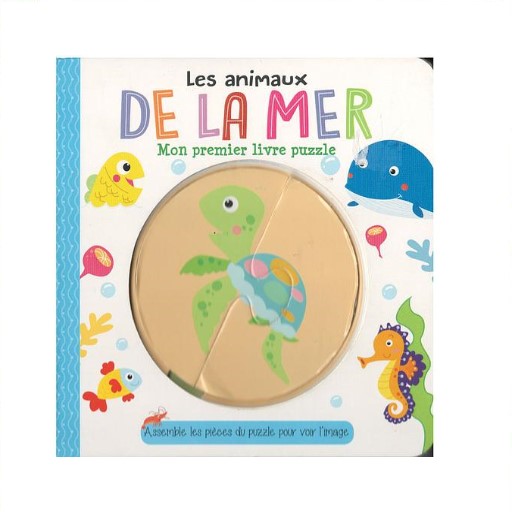 DE LA MER Mon Premier Livre Puzzle " Les animaux de La Mer " – Image 1