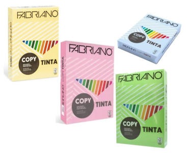 Rame de papier couleur A4 Fabriano