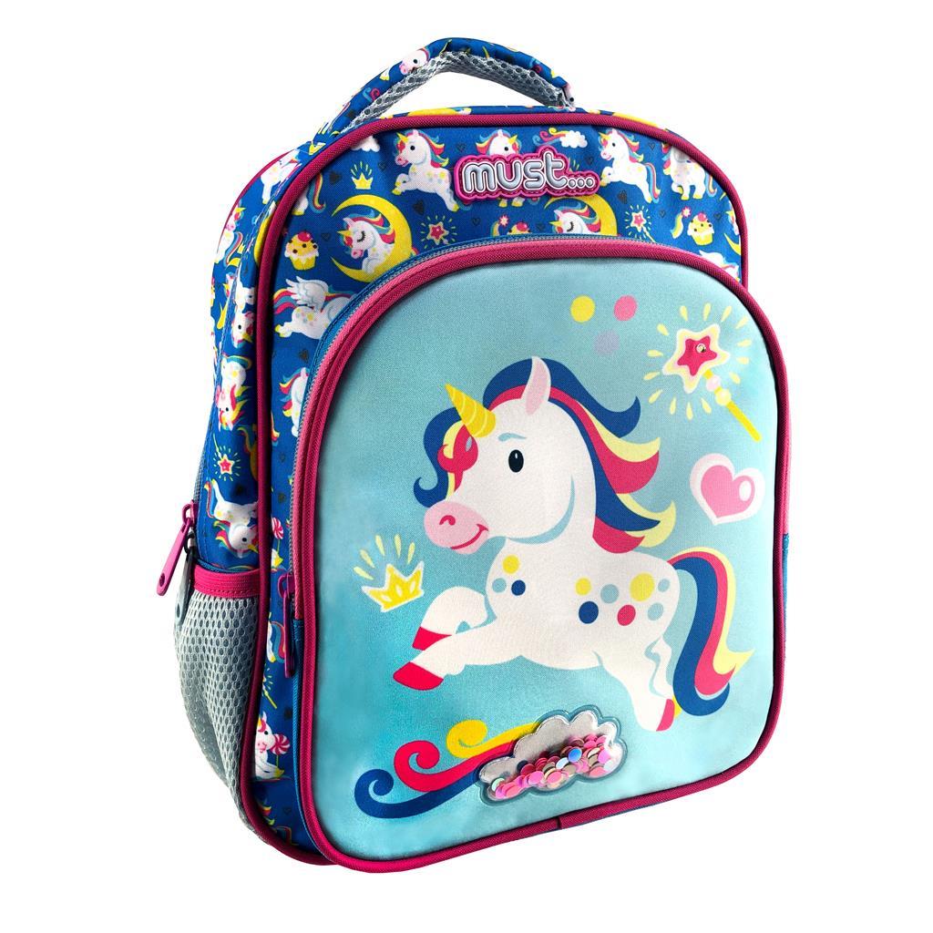 LITTLE UNICORN Sac à dos maternelle Must Little Unicorn – Cartable ergonomique féerique – Image 1