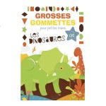 Grosses Gommettes Pour Petites Mains Les Dinosaures Avec Plus de 130 Gommettes