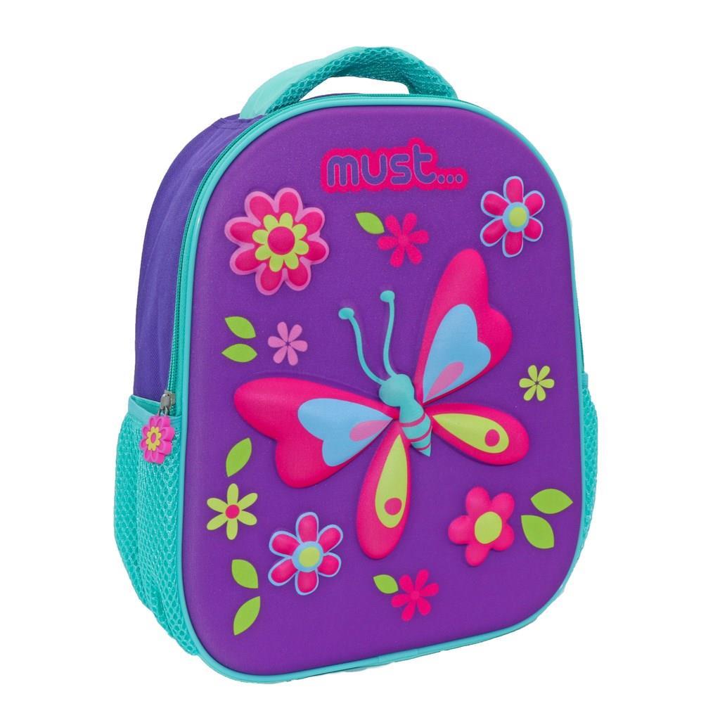 SAC 3D EVA BUTTERFLY Sac à dos 3D Eva Butterfly Must – Cartable maternel robuste et ludique – Image 1