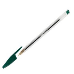 Stylo Cristal Medium BIC - Vert