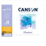Album Papier Aquarelle Montval 24*32 300G 100F CANSON