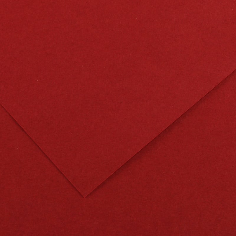 bordeo Canson Papier Dessin -Rouge foncé – Image 1