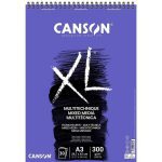 Album XL Textured Multitechnique A3 300G 30F CANSON