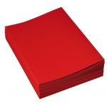 Paquet De 100 Chemises Bristol Rouge SELECTA