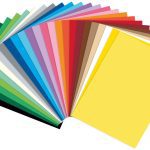 Bloc Papier Gommé Couleur A3 10F