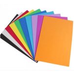 Bloc Papier Gommé Couleur A4