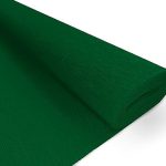 Papier Crépon De Couleur Unie -Vert foncé