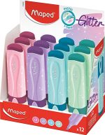 Fluo 1-5 mm couleurs pastel Glitter MAPED – Image 2
