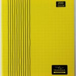 Cahier Brochure 17 X 22 200P 60G Couverture Plastique YAMAMA
