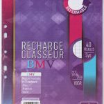 Feuilles de Classeurs 40p Grands Carreaux YAMAMA