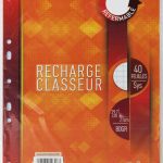 Recharge classeur A4 40P 80G YAMAMA