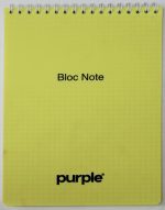 Bloc-Note WIRO A5 100P  5/5 Purpule