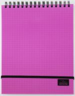 Bloc-Notes A5 Wiro 5/5 avec Élastique 160P 70g Yamama – Image 2