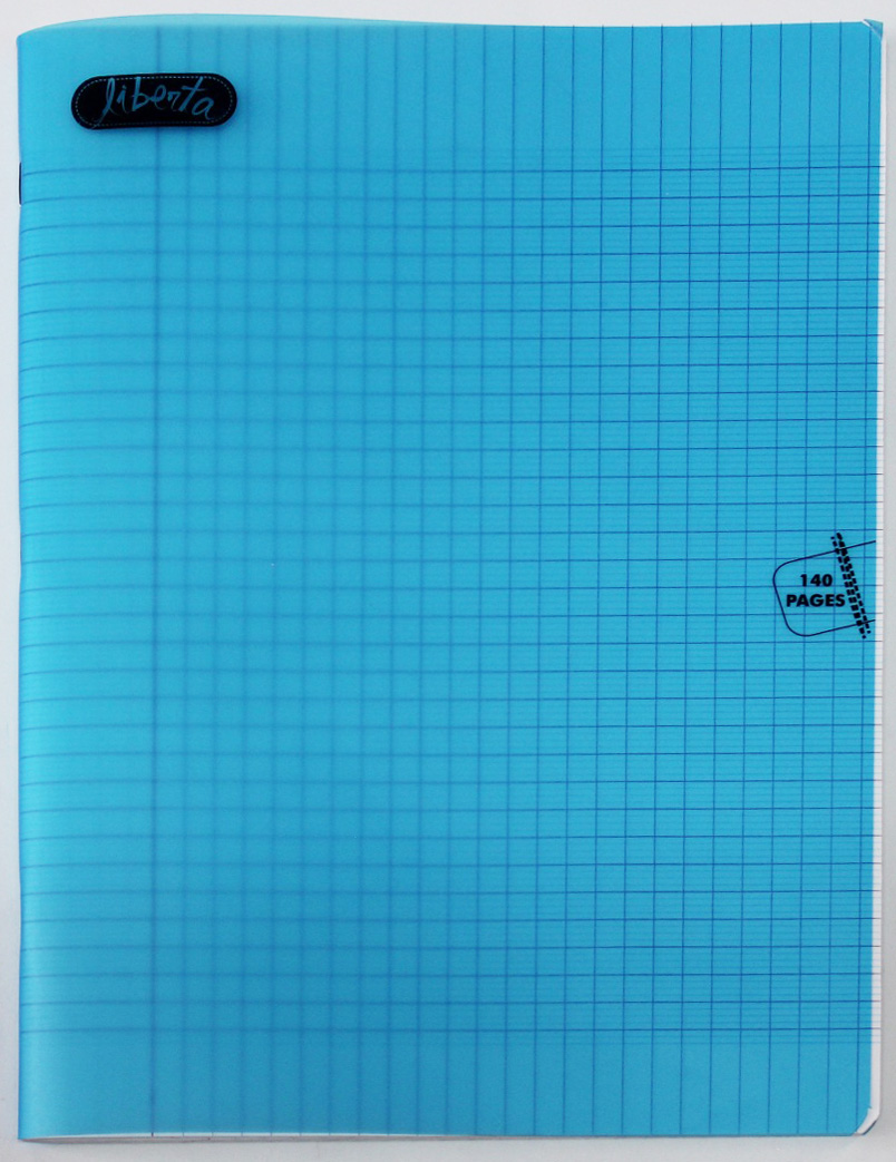 263 Cahier 24*32 140P Couleur Bleu 90g Liberta – Image 1